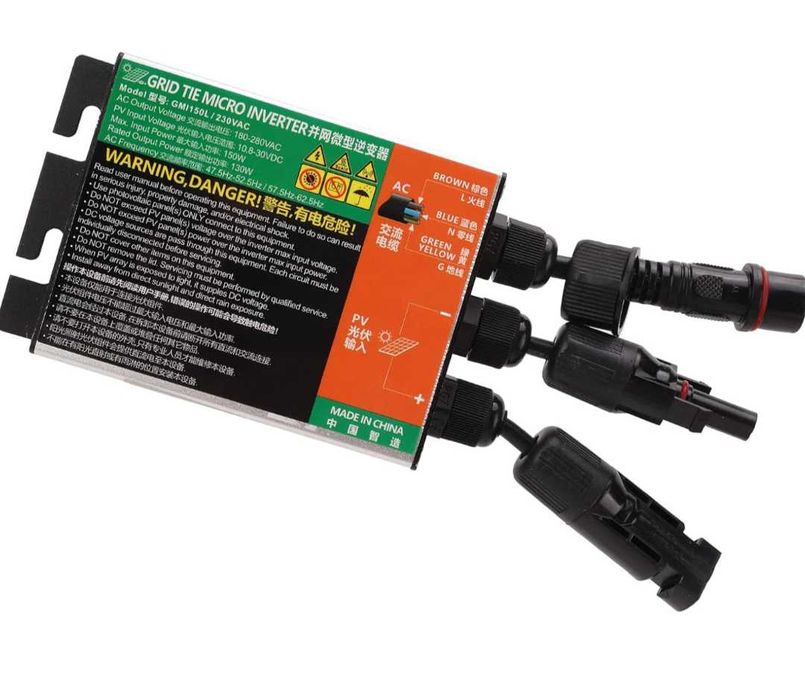 Инвертор 150W 230V чиста синусоида 10,8V-30V DC вход към AC 180V-280V