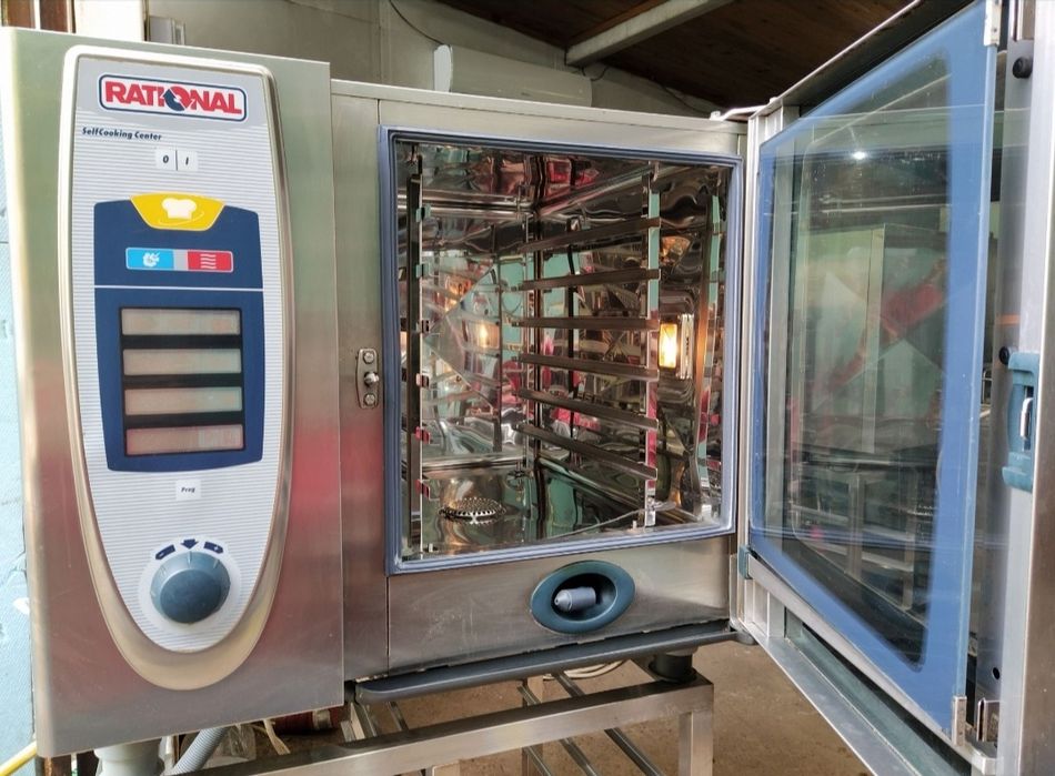 Конвектомат Рационал за 6 тави на газ