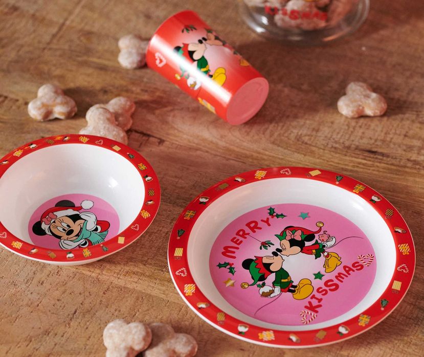 Set vesela Disney - Livrarea 5 lei - Nou - 3 piese