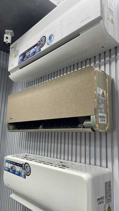 Кондиционер Midea модель LOTUS Gold- 9,000 Btu / Инвертор/ Low Voltage