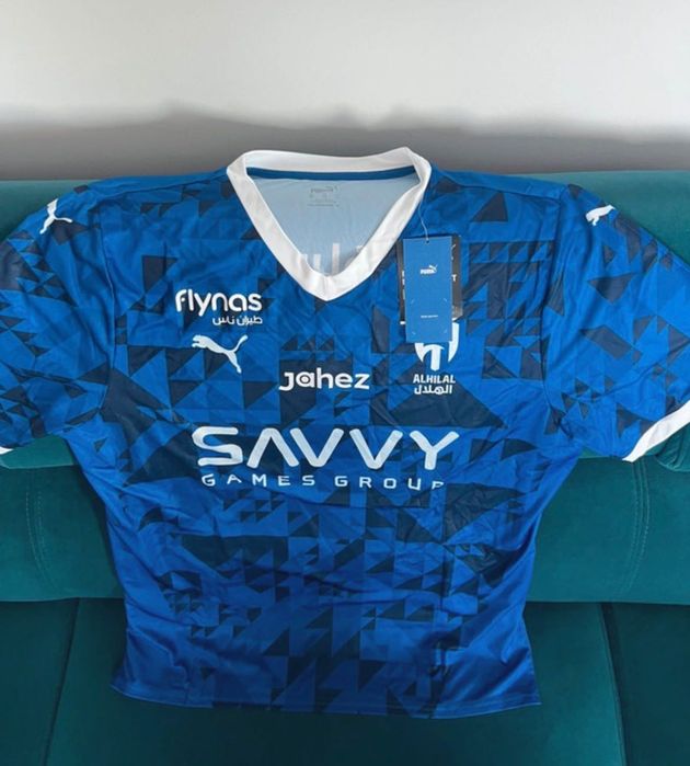 Tricou fotbal, nou cu eticheta, marimea XL, Al Hilal