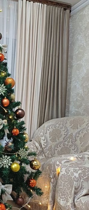 Продам шторы (4 шт),  велюр