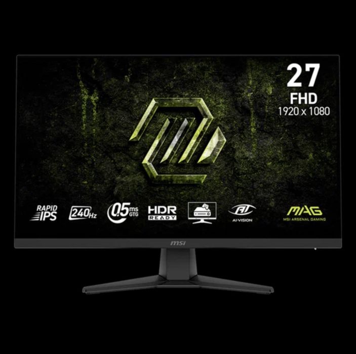 Монитор MSI — 27″ MAG 272F X24 IPS 0,5 ms,  240 hz, FHD.
