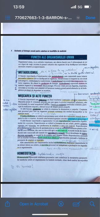 Materiale Admitere Medicina