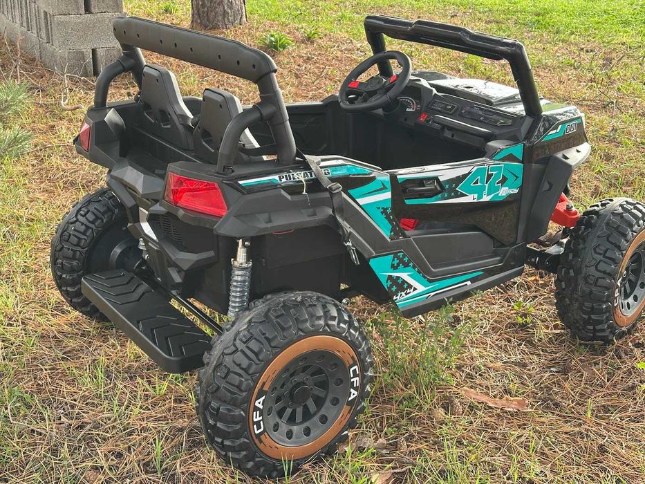 UTV electric pentru copii 2-10 ani,2 locuri 4x4 300W, 24V 8Ah, Premium
