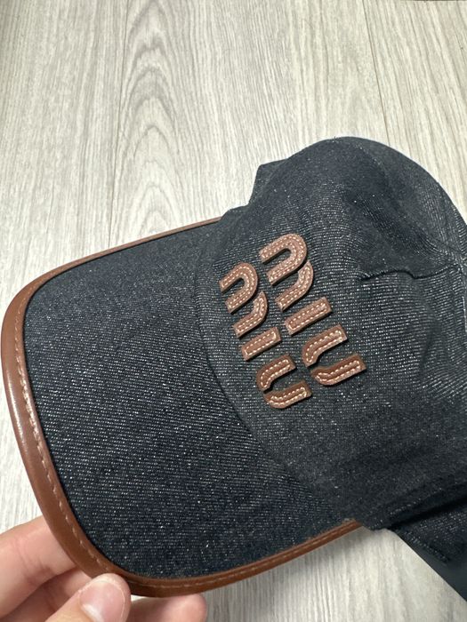 Sapca Miu Miu De piele