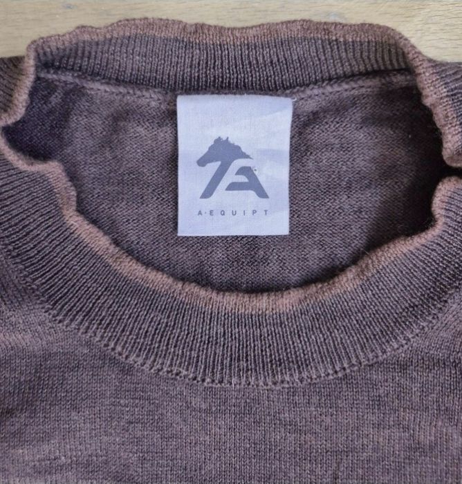 Pulover de călărie din lână. A Equipt (Absolute Horses) - Femei  L