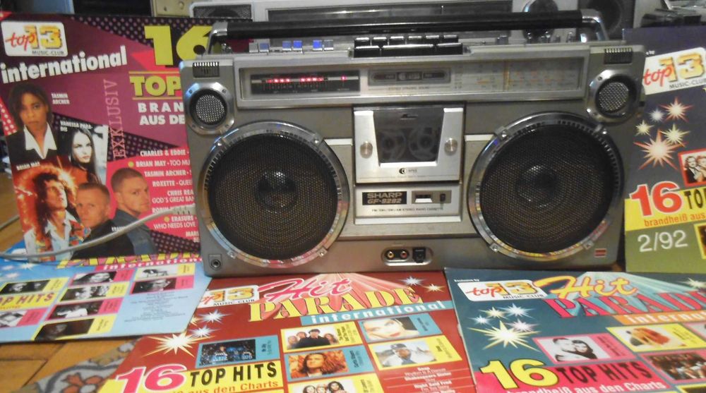 SHARP GF-9292X / Radio Tape Recorder Pitesti • OLX.ro