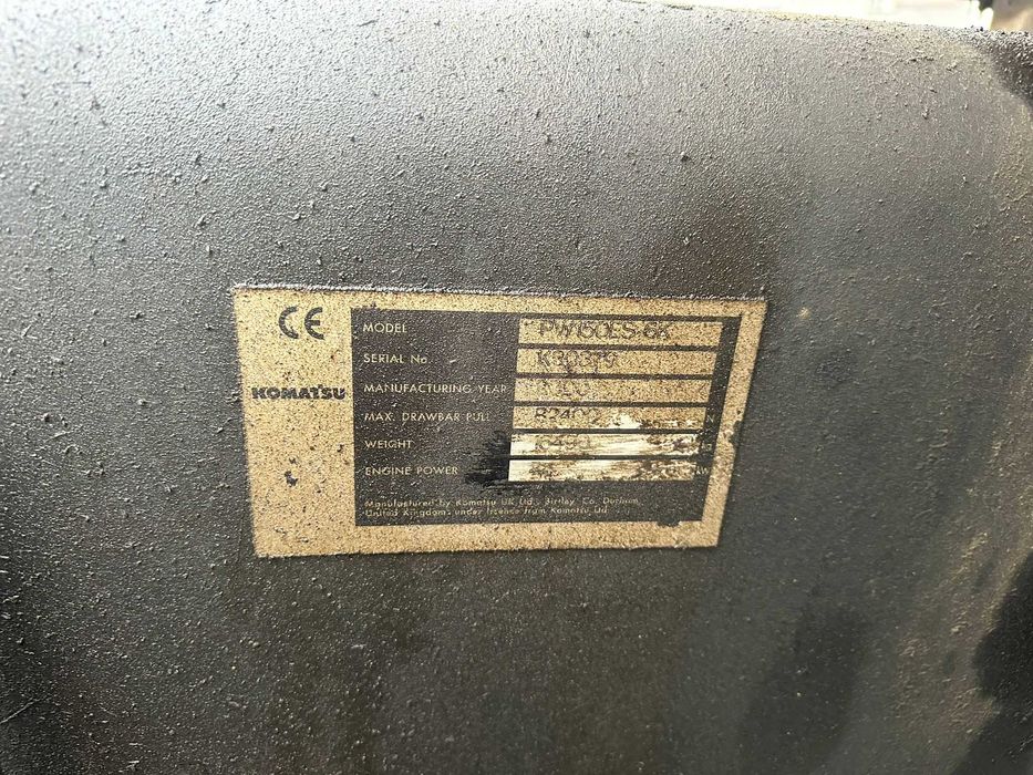 Dezmembrez excavator pe roti Komatsu PW 150