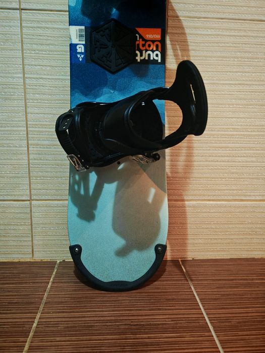 Placa snowboard Burton 110cm- legaturi burton