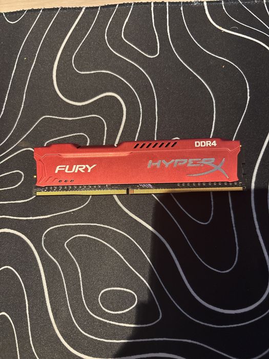 Vand ram 8 gb hyperx DDR4 FURY red
