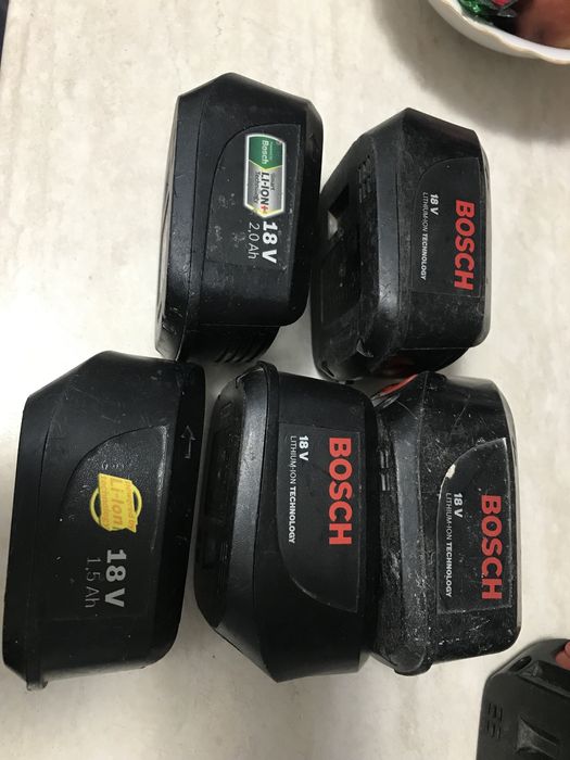 Baterie Acumulator Bosch 14.4V-18V cu  1,3/1,5/2A diverse modele