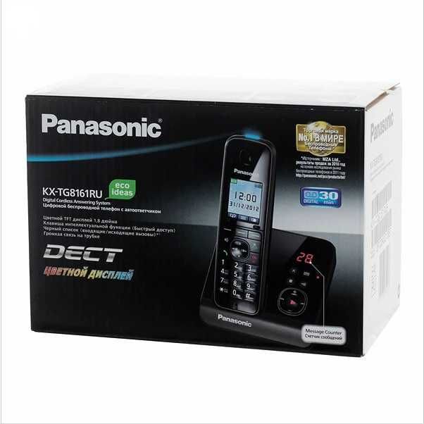 Радиотелефон Panasonic KX-TG8161. ORIGINAL 100%