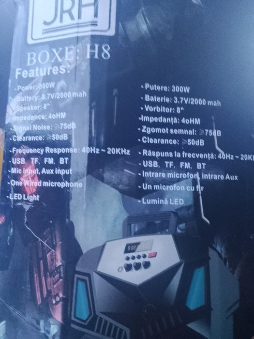 Boxa portabila functionabila