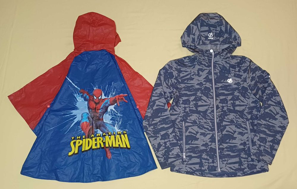 Нова цена. Пролетно яке и дъждобран Spider-man.