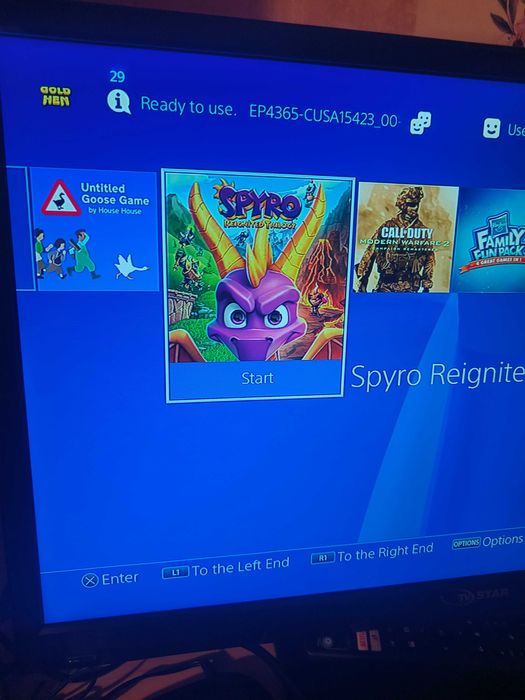 1Г Гаранция ! PlayStation 4 PS4 Pro 1TB SW 9.60 Sony плейстейшън игра