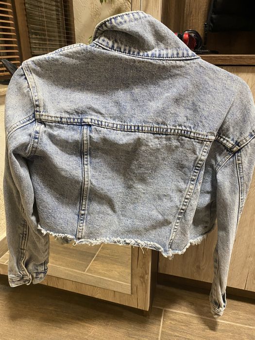 Късо дънково яке