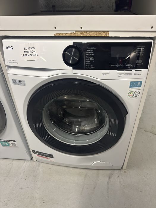 Mașină de spălat rufe 10kg AEG LR6AMZ410FL factura si garantie 12 luni