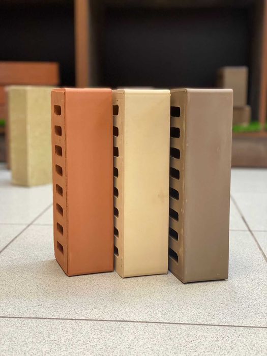 Кирпич Евро Бежевый (сливки) 0.7 формат