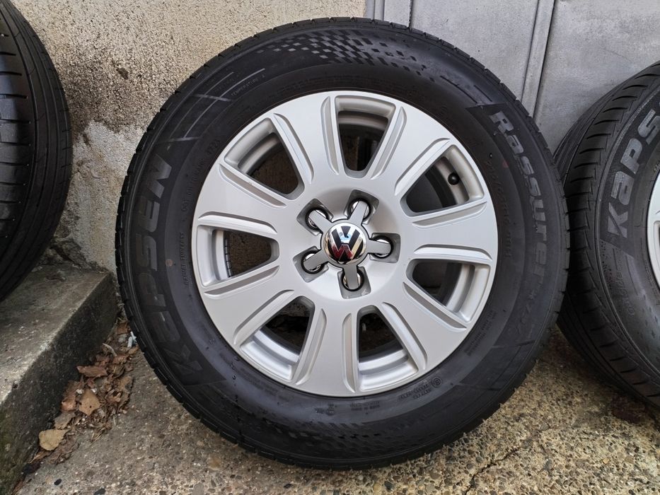 Jante Aluminiu Volkswagen Tiguan 5x112 R16 +Anvelope Vară 215 65 R16