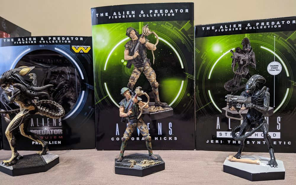 Фигурки The Alien & Predator Figurine Collection Eaglemoss