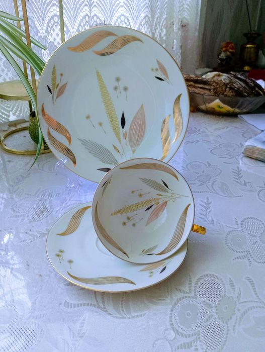 Великолепен троен сет Бавария 1930г,Арт нуво