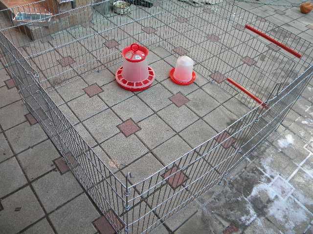 Tarc metalic pentru animale 8 panouri