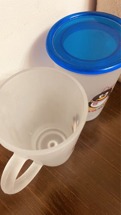 Парные стаканы с крышкой