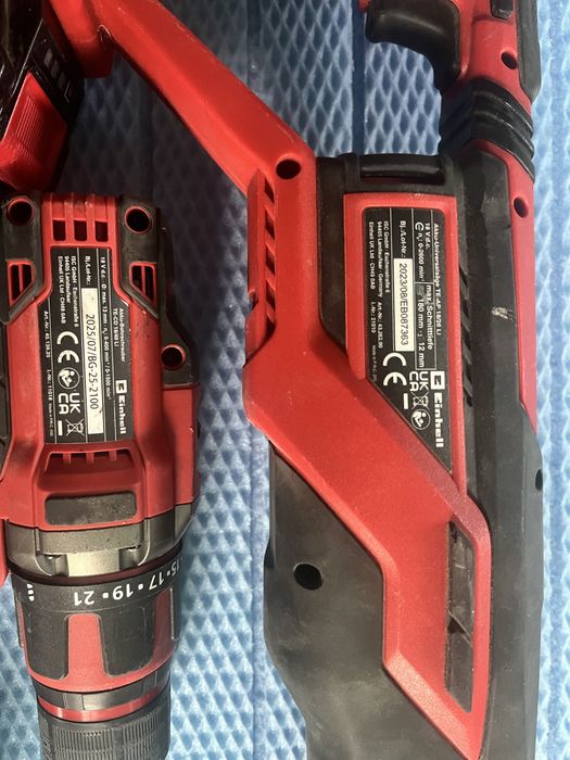 Саблен трион и винтоверт Einhell