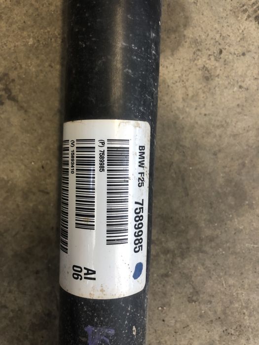 Преден кардан/ полуоска БМВ Х3, Ф25 (kardan, poluoska bmw f25)