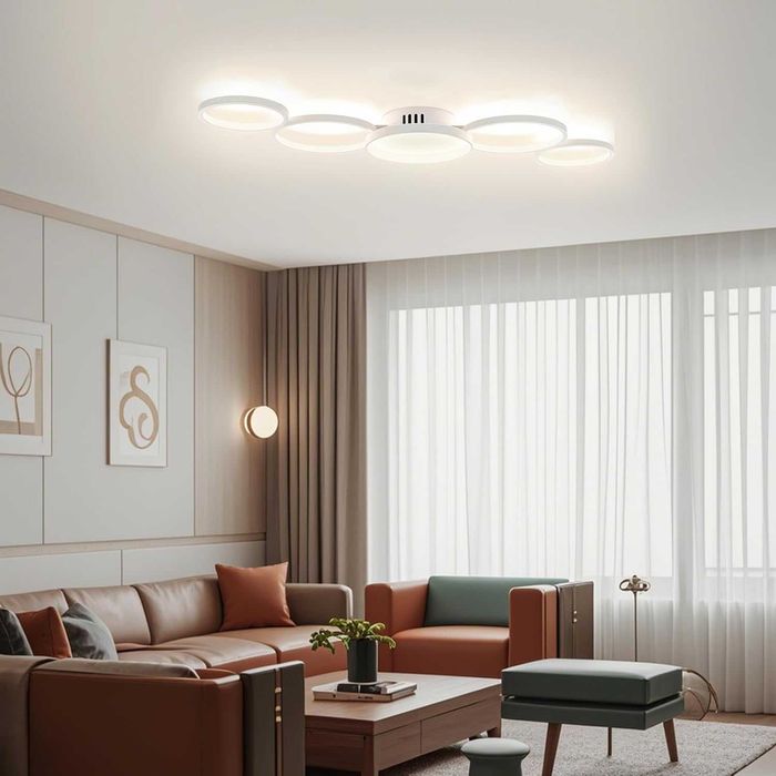 Lampă de tavan LED BAYHT pentru living, 3000K-6500K