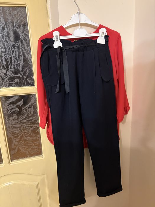 Блузка с брюками для девочки