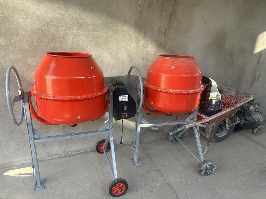 Betonameshalka 220 litr BetonMeshalka Arenda Sergeli Бетонмешалка