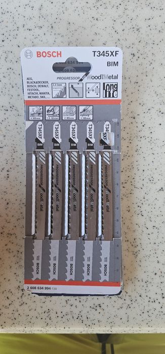 Нож за прободен трион за тънки, неръждаеми стоманени ламарини (Inox).