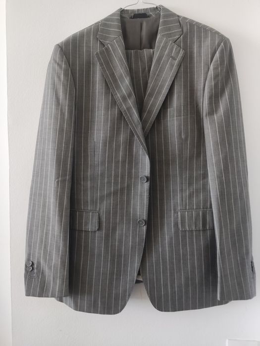 Мъжки италиански костюм размер 52