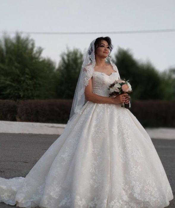 свадебное платье