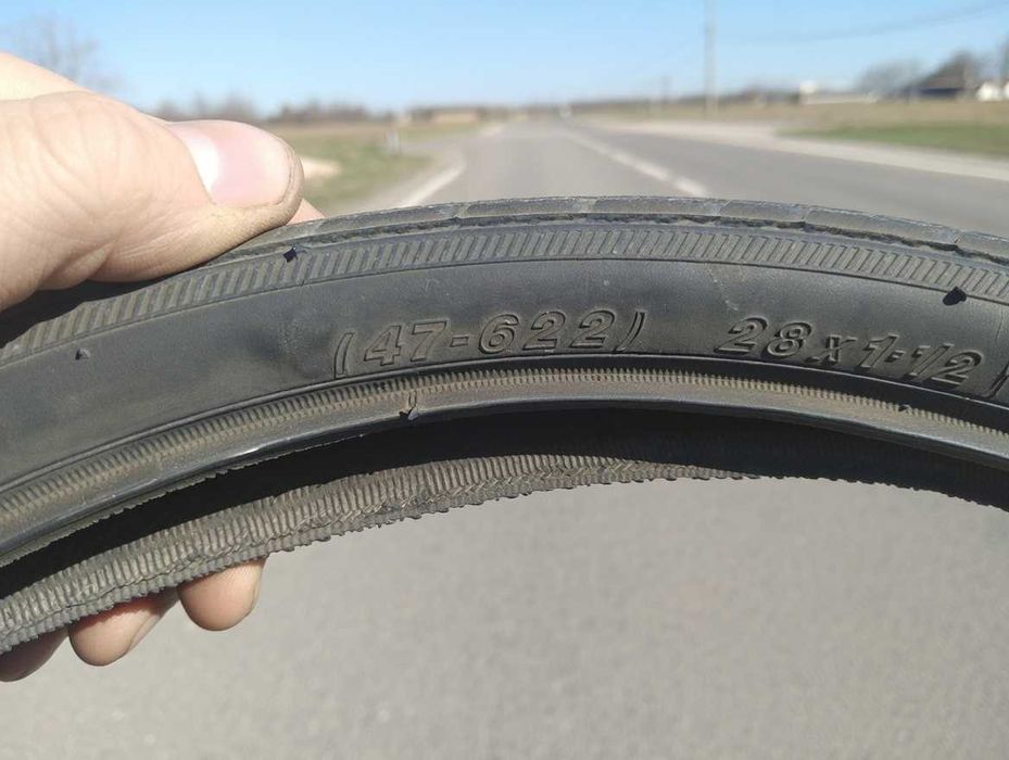 велопокрышки (28) б.у