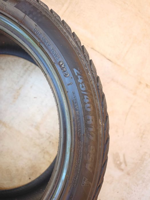 Anvelope 245/40/17 an 2022 iarna M+S KUMHO WINTER CRAFT WP71