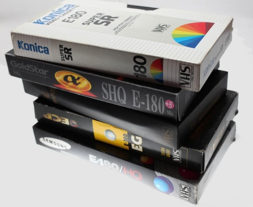 Видеокассеты домашний архив 66шт.