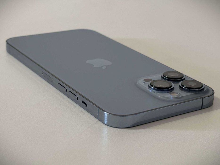 Бартер!Като НОВ! iPhone 13 Pro Max Sierra Blue (Син)