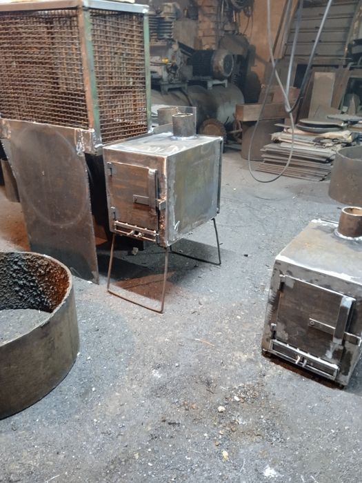 Печь в палатку походная