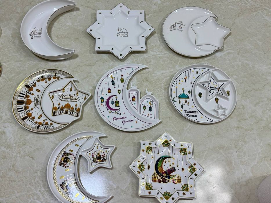 Менажница тарелка Рамадан, Ramazon menaj tarelka
