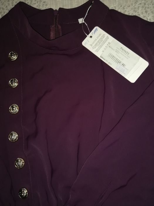 Платье бордовое новое