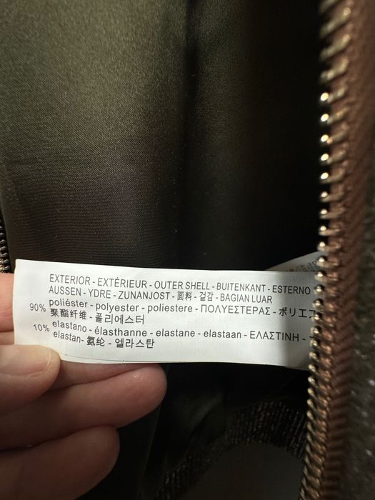 Geacă metalizată Zara Woman, culoare argintiu, mărimea S