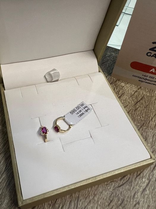 (AG42 B.12696) Cercei 14k 1,44 gr (GARANTIE 24 LUNI)