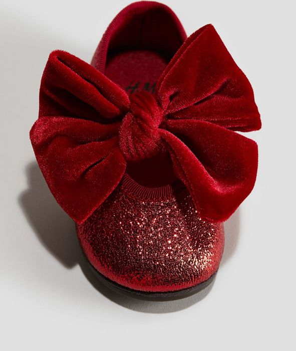 Tinuta sesiune foto Craciun rochita + balerini rosii