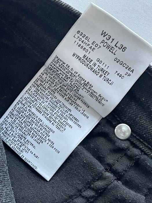 Blugi LEE Powell Negru Barbati | Marime 31 x 36 (Talie 82 cm)