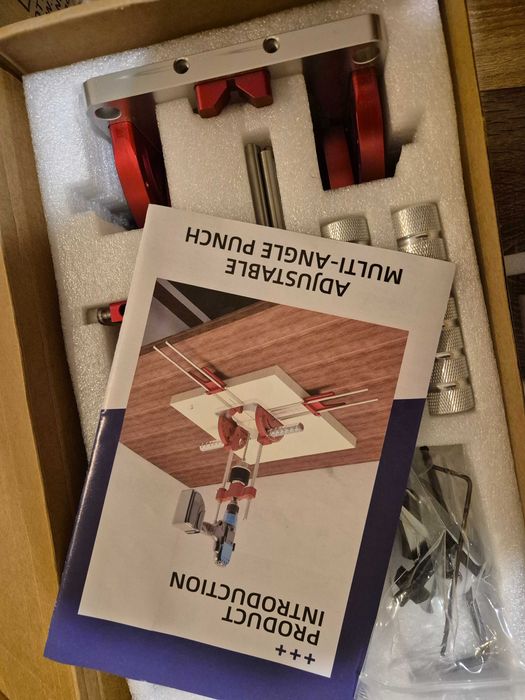 Ghid gaurire, reglaj orizontala si verticala, unghi reglabil