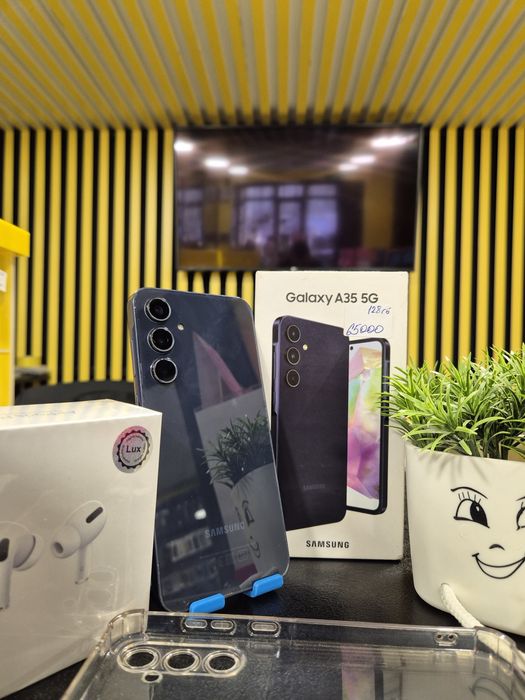 Samsung A35 5G,128гб,Kaspi0-0-12