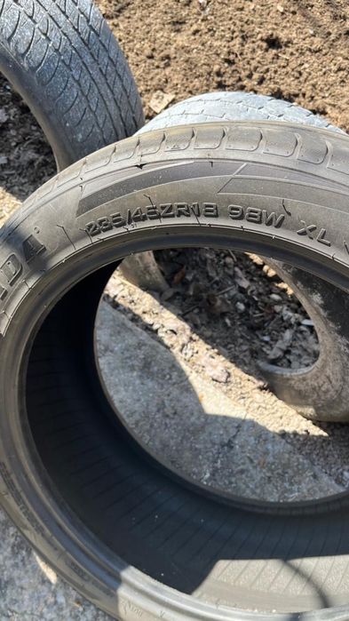 Шины разноразмерные